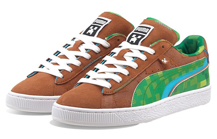 PUMA Minecraft x Suede 'Grass Block' 386290-01 - Image 3
