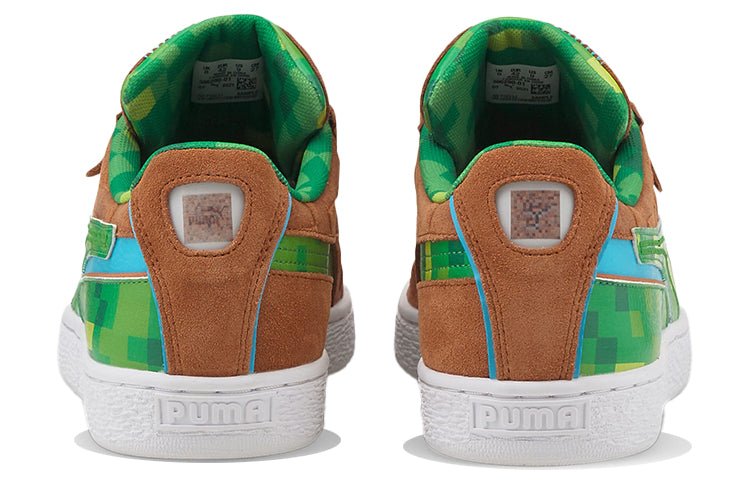 PUMA Minecraft x Suede 'Grass Block' 386290-01 - Image 5