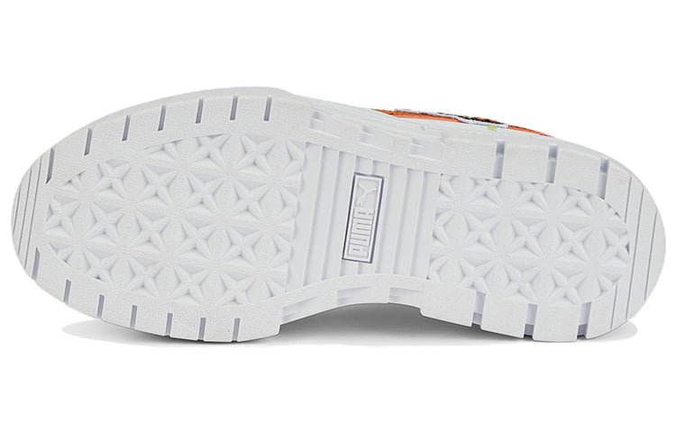 (WMNS) PUMA Mayze Pierced 'White Orange Brick' 386582-02 - Image 6