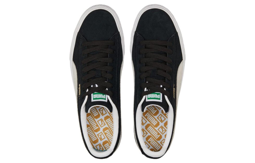 PUMA Suede Classic Sneakers 'Black White' 386598-03 - Image 4