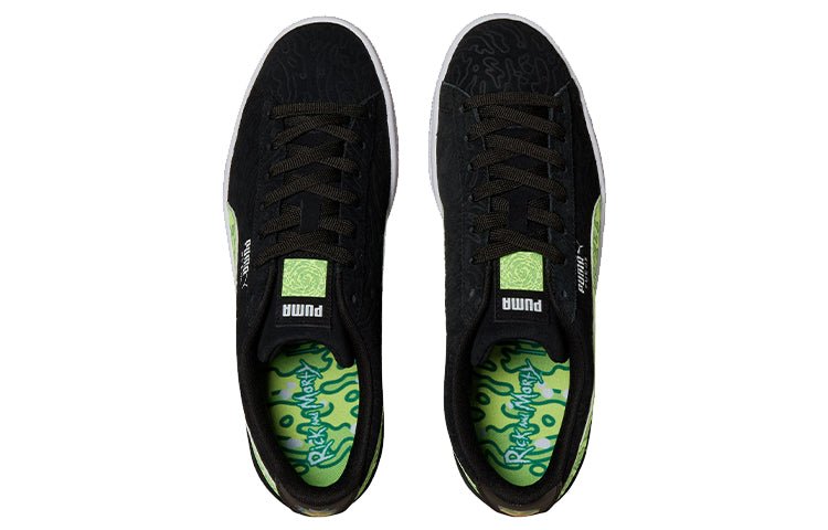 PUMA Rick and Morty x Suede 'Interdimensional Portal' 386780-01 - Image 4