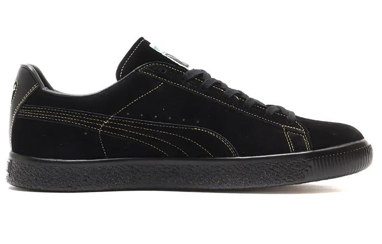 PUMA x Atmos x DUSTYCHAMP x QDS Suede Made In Japan 'Black White' 386801-01 - Image 2