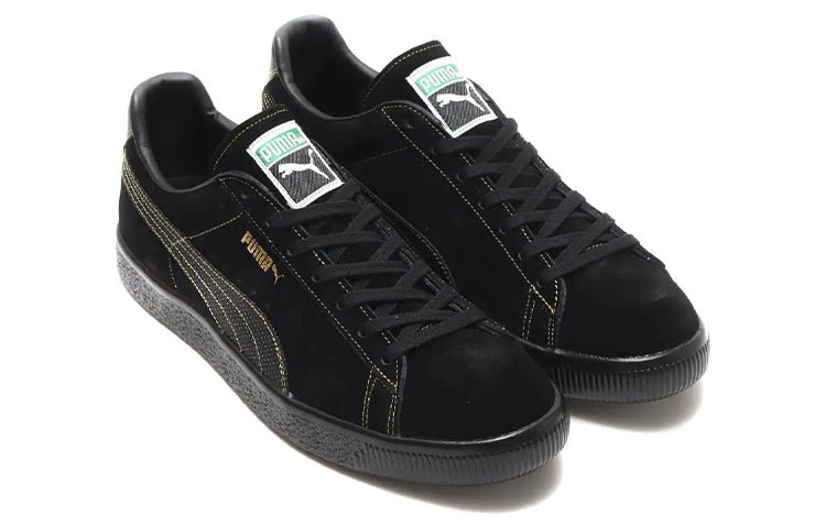 PUMA x Atmos x DUSTYCHAMP x QDS Suede Made In Japan 'Black White' 386801-01 - Image 3