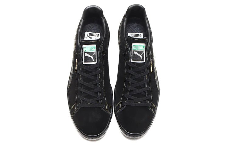 PUMA x Atmos x DUSTYCHAMP x QDS Suede Made In Japan 'Black White' 386801-01 - Image 4