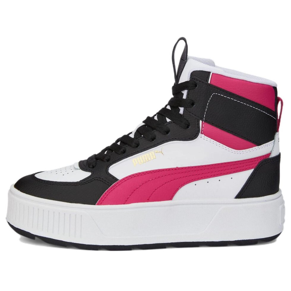 (WMNS) PUMA Karmen Rebelle 'Black White Pink' 387213-03