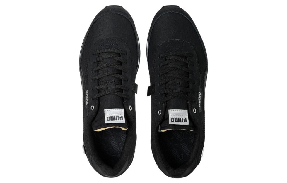 PUMA Future Rider Tech 'Black White Silver' 387274-02 - Image 3