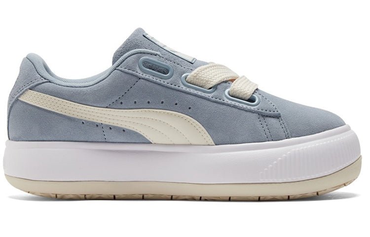 (WMNS) PUMA Suede Mayu Heart 'Blue Wash' 387321-04 - Image 2