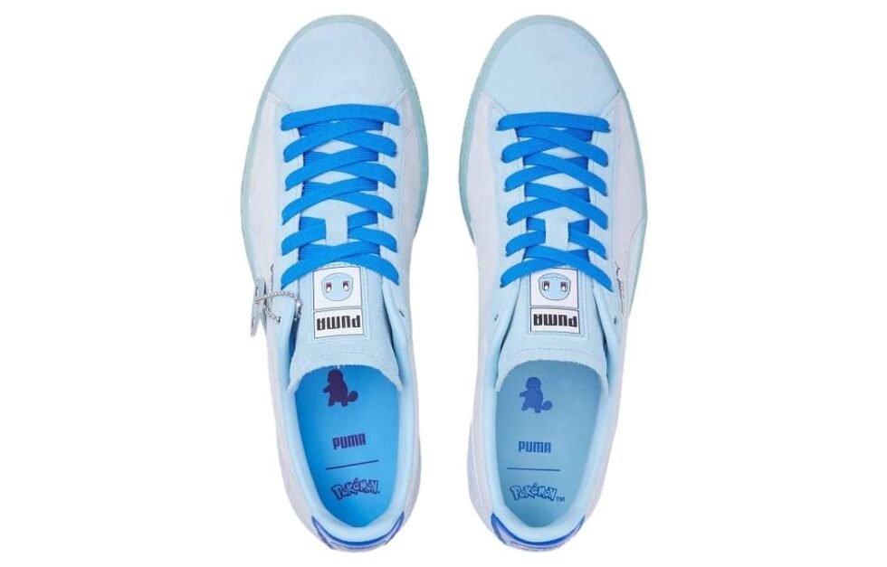 PUMA Pokmon x Suede 'Squirtle' 387326-01 - Image 4