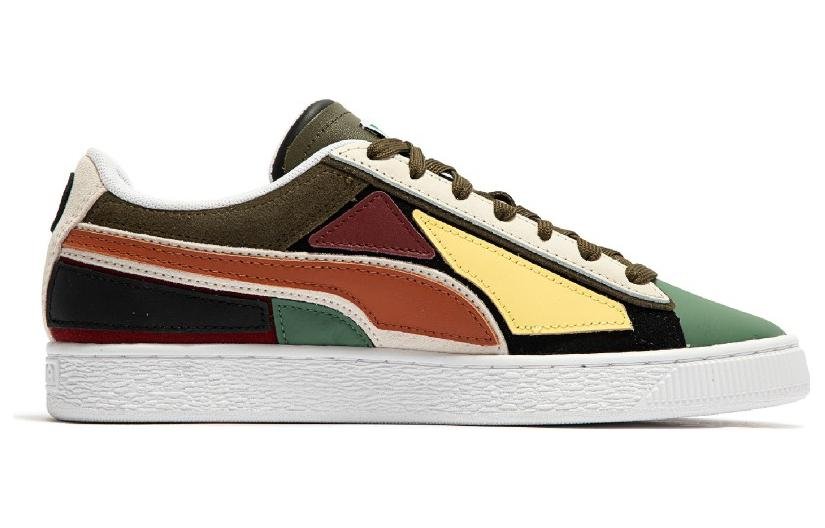 PUMA Suede 'Layers - Deep Olive Warm Chestnut' 387480-02 - Image 2