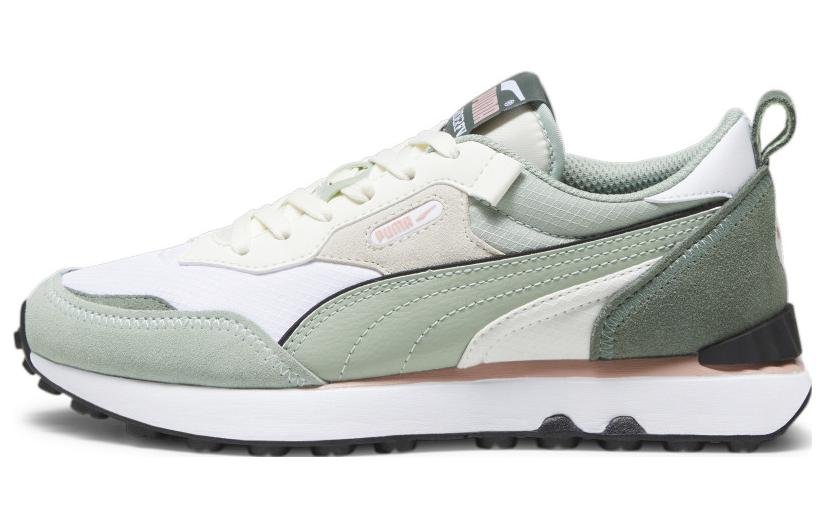 (WMNS) PUMA Future Rider FV Vintage Trainers 'Green White' 387672-30 - Image 2