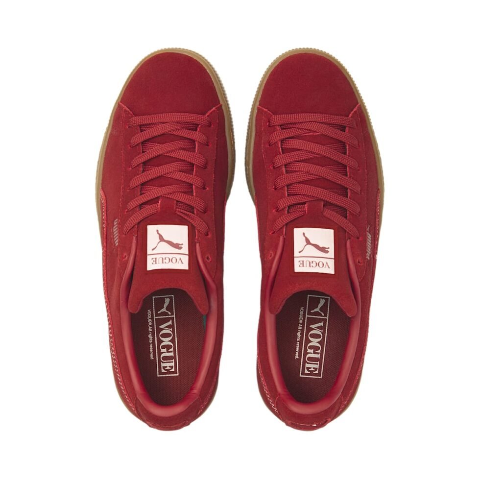 (WMNS) PUMA Suede Classic x Vogue 'Intense Red Gum' 387687-01 - Image 4