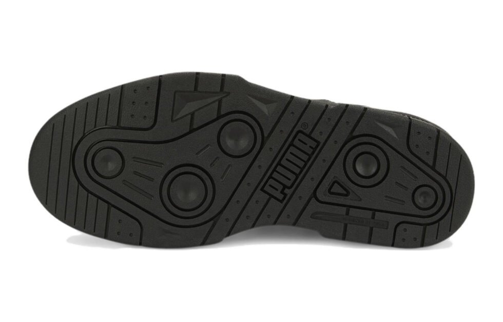 (GS) PUMA Slipstream Leather 'Triple Black' 387826-01 - Image 6