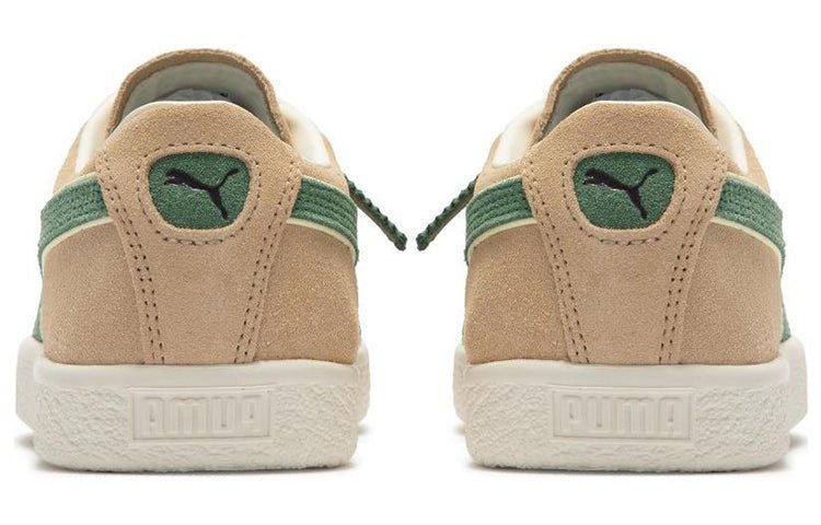 PUMA Suede Vintage 'Players' Lounge - Light Sand Deep Forest' 388148-01 - Image 4