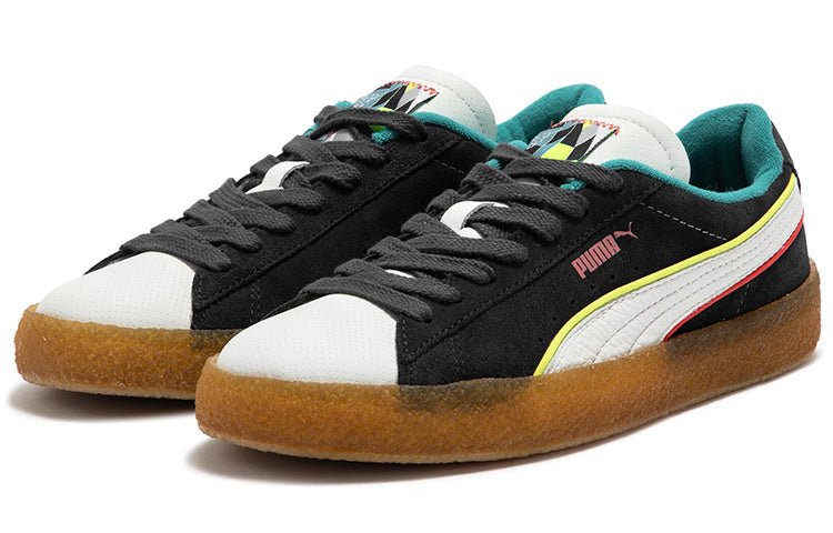 PUMA Suede Crepe Stb 'Black Brown White' 388149-01 - Image 3