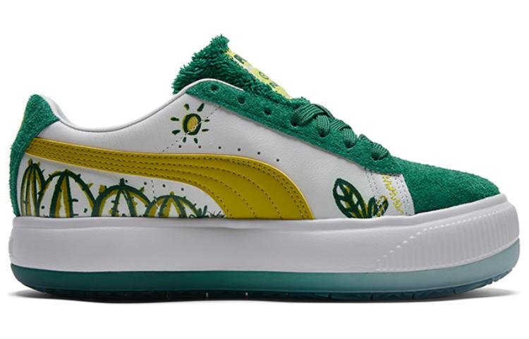 (WMNS) PUMA x FLABJACKS Suede Mayu 'Fuzzy Cactus Park' 388595-01 - Image 2