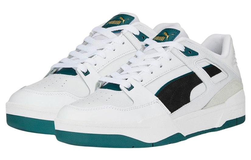 PUMA Slipstream Suede FS 'White Black Green' 388634-03 - Image 3