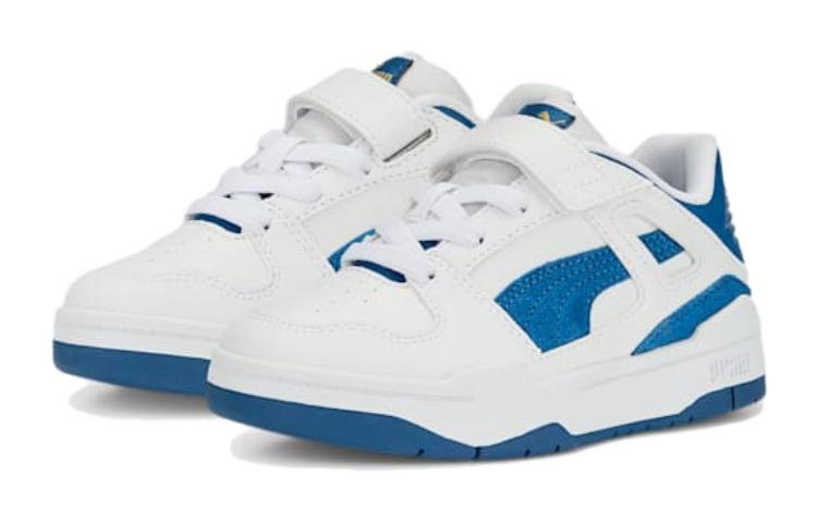 (PS) PUMA Slipstream Suede 'White Lake Blue' 388684-01 - Image 3