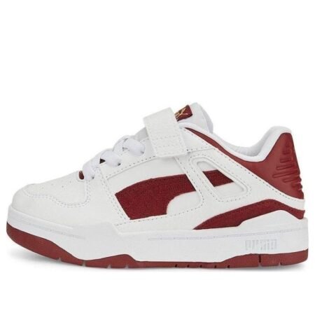 (PS) PUMA Slipstream Suede 'White Intense Red' 388684-02