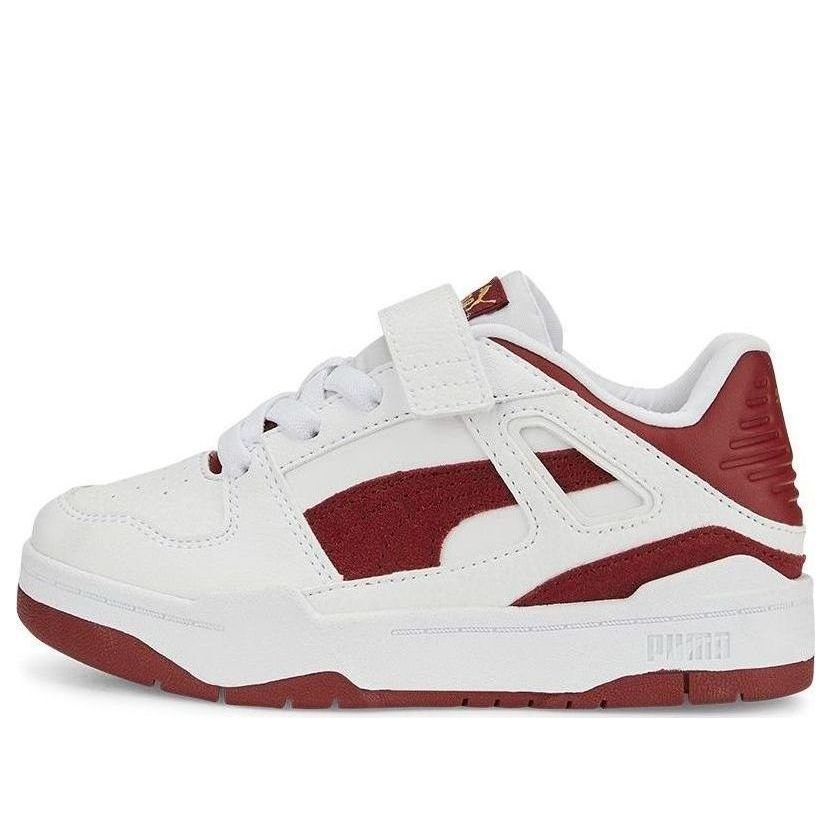 (PS) PUMA Slipstream Suede 'White Intense Red' 388684-02