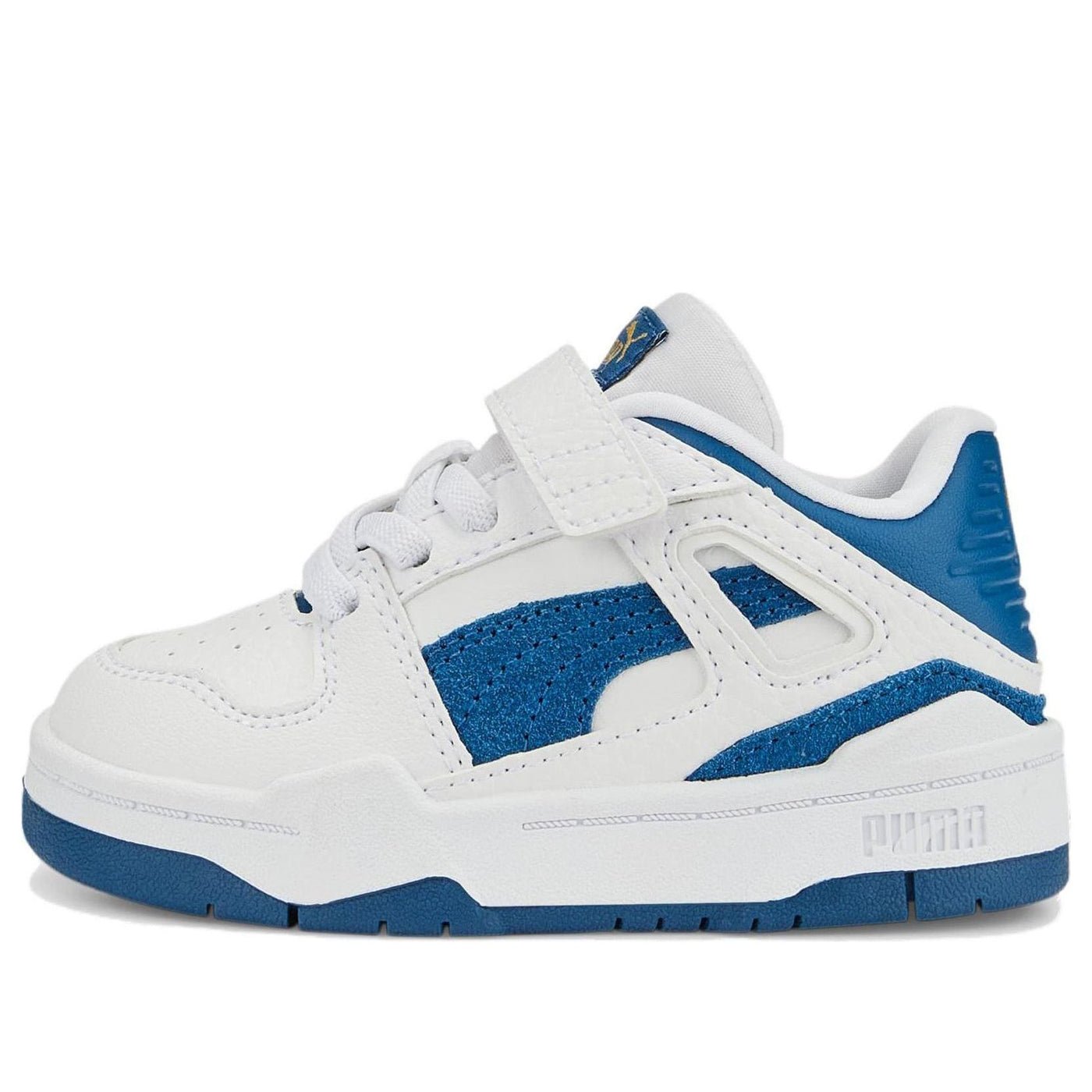 (TD) PUMA Slipstream Suede 'White Lake Blue' 388685-01