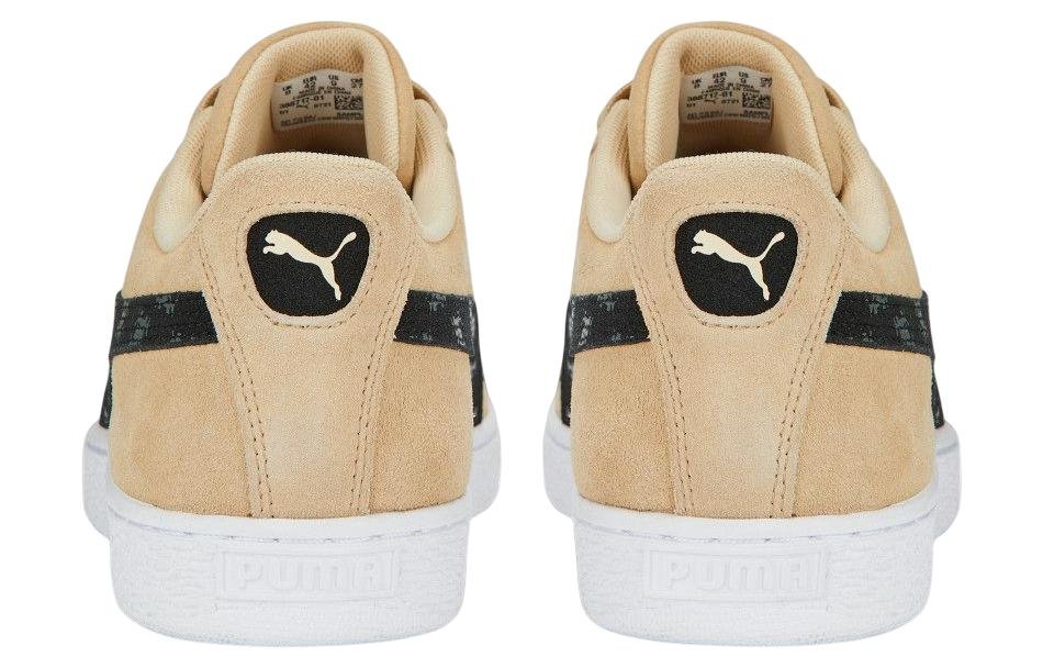 PUMA Suede T7 Sneakers 'Tan Black' 388717-01 - Image 5