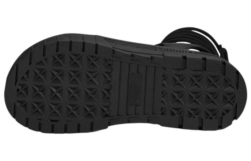 (WMNS) PUMA Mayze Sandal Laces 'Black' 388950-02 - Image 5