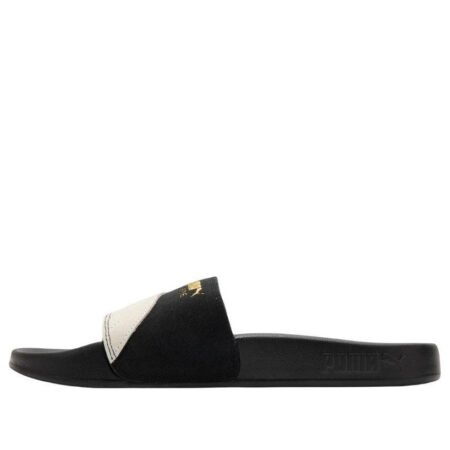 PUMA Lead Cat 2.0 Suede OG Slide 'Black White' 389117-01