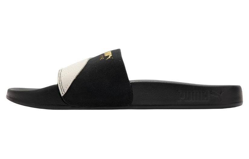 PUMA Lead Cat 2.0 Suede OG Slide 'Black White' 389117-01 - Image 2