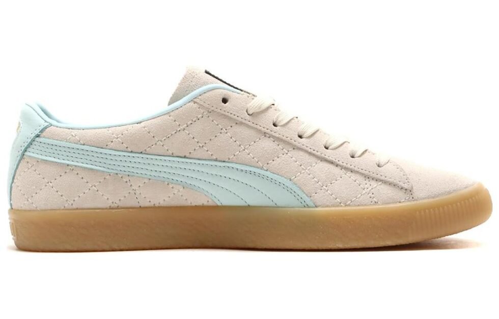 PUMA Suede VTG x Diaspora skateboards x Atoms 'Cream Blue' 389167-01 - Image 2