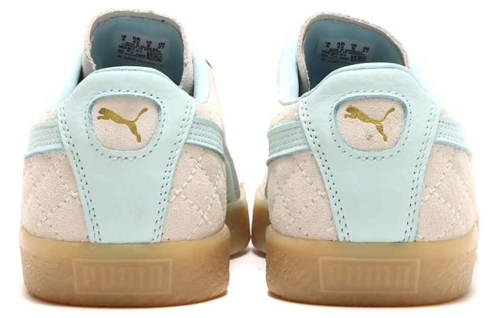 PUMA Suede VTG x Diaspora skateboards x Atoms 'Cream Blue' 389167-01 - Image 5