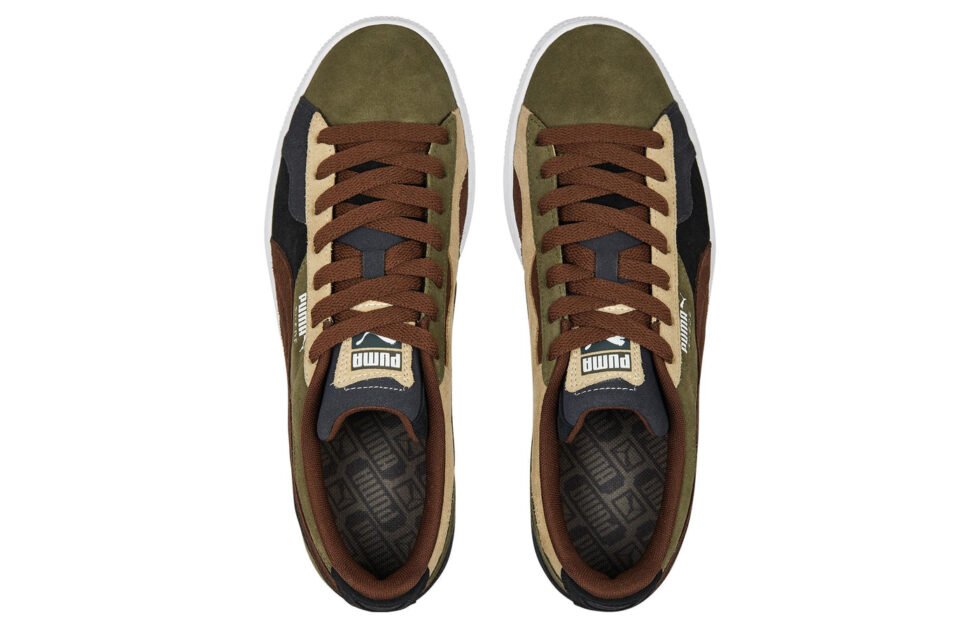 PUMA Suede 'Camowave - Olive Chestnut Brown' 389277-01 - Image 3