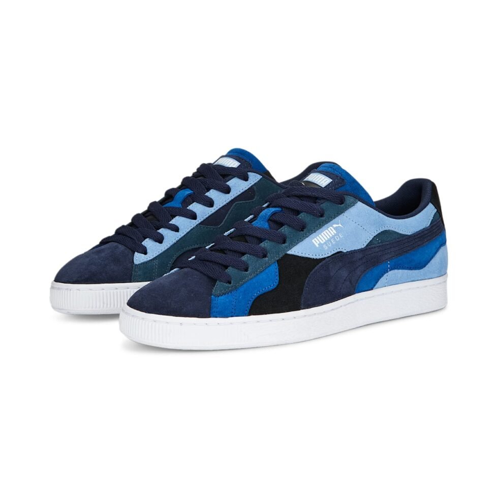 PUMA Suede Camowave 'Navy Day Dream' 389277-02 - Image 3