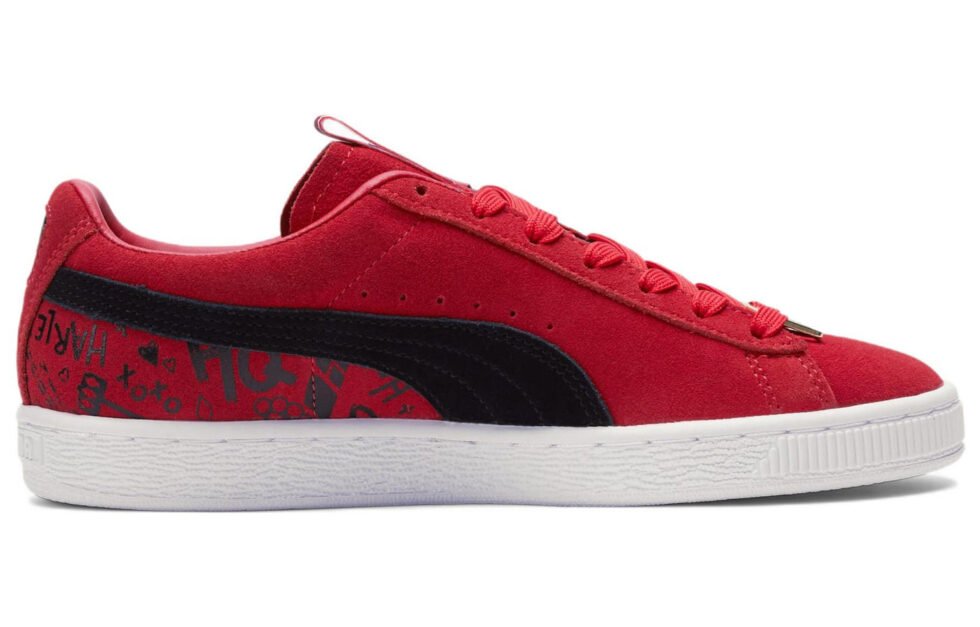 (WMNS) PUMA DC Comics x Suede 'Harley Quinn' 389426-01 - Image 2