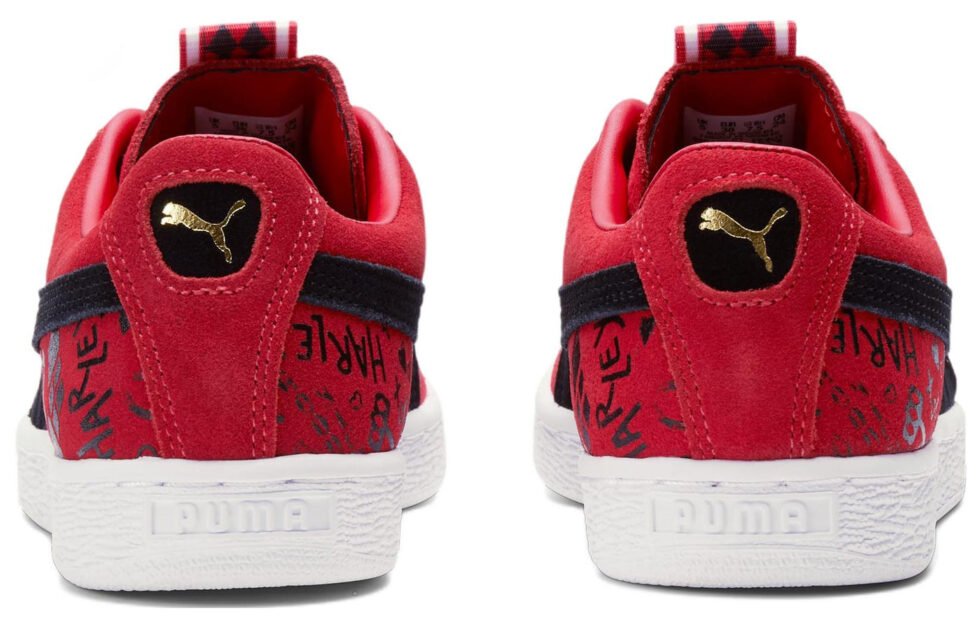 (WMNS) PUMA DC Comics x Suede 'Harley Quinn' 389426-01 - Image 4