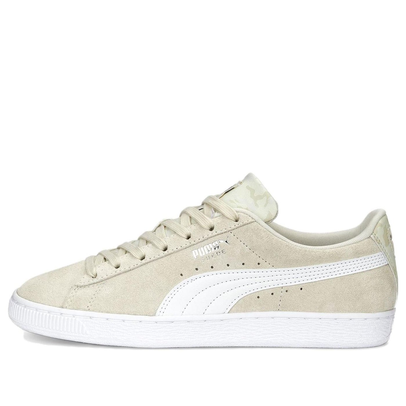 (WMNS) PUMA Suede 'Camo - Vapor Grey' 389843-01