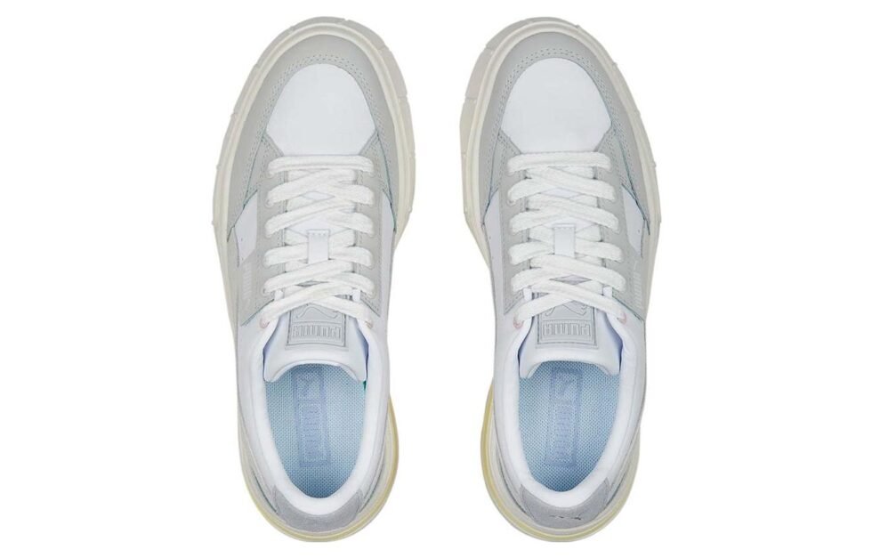 (WMNS) PUMA Mayze Stack Luxe 'Nimbus Cloud White' 389853-03 - Image 4