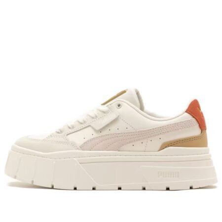 (WMNS) PUMA Mayze Stack Luxe 'White Frosted' 389853-08