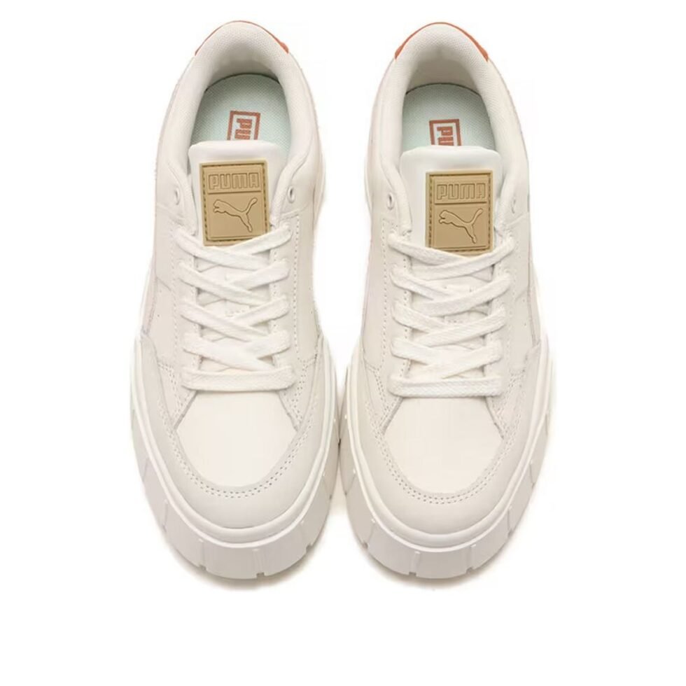 (WMNS) PUMA Mayze Stack Luxe 'White Frosted' 389853-08 - Image 4