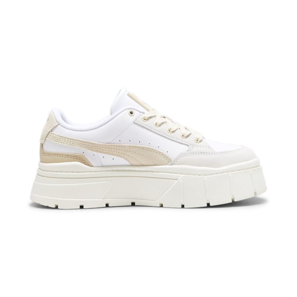 (WMNS) PUMA Mayze Stack Luxe 'White Alpine Snow' 389853-10 - Image 2