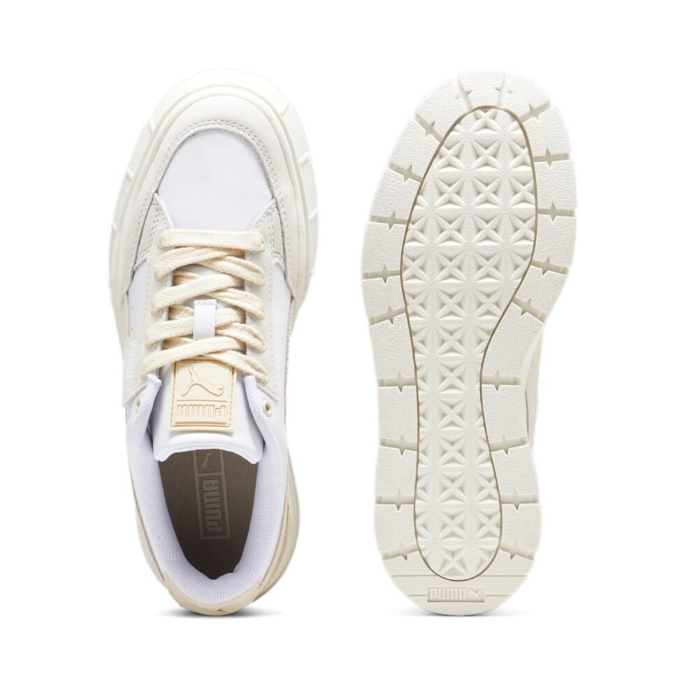 (WMNS) PUMA Mayze Stack Luxe 'White Alpine Snow' 389853-10 - Image 4
