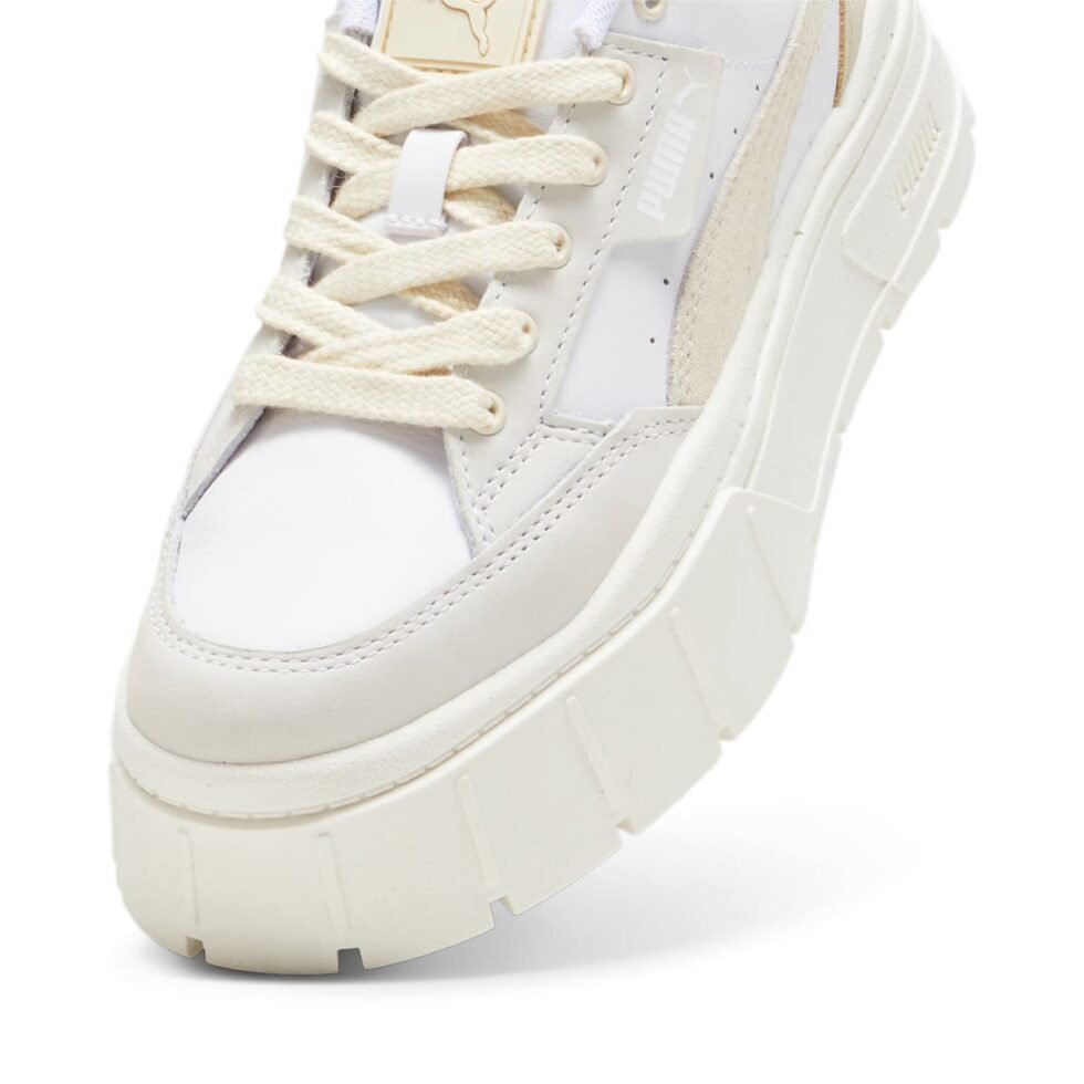 (WMNS) PUMA Mayze Stack Luxe 'White Alpine Snow' 389853-10 - Image 5