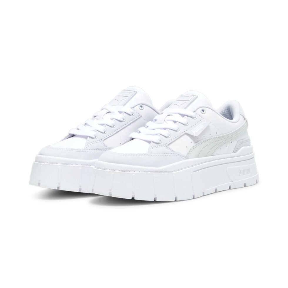 (WMNS) PUMA Mayze Stack Luxe 'Silver Mist' 389853-11 - Image 3