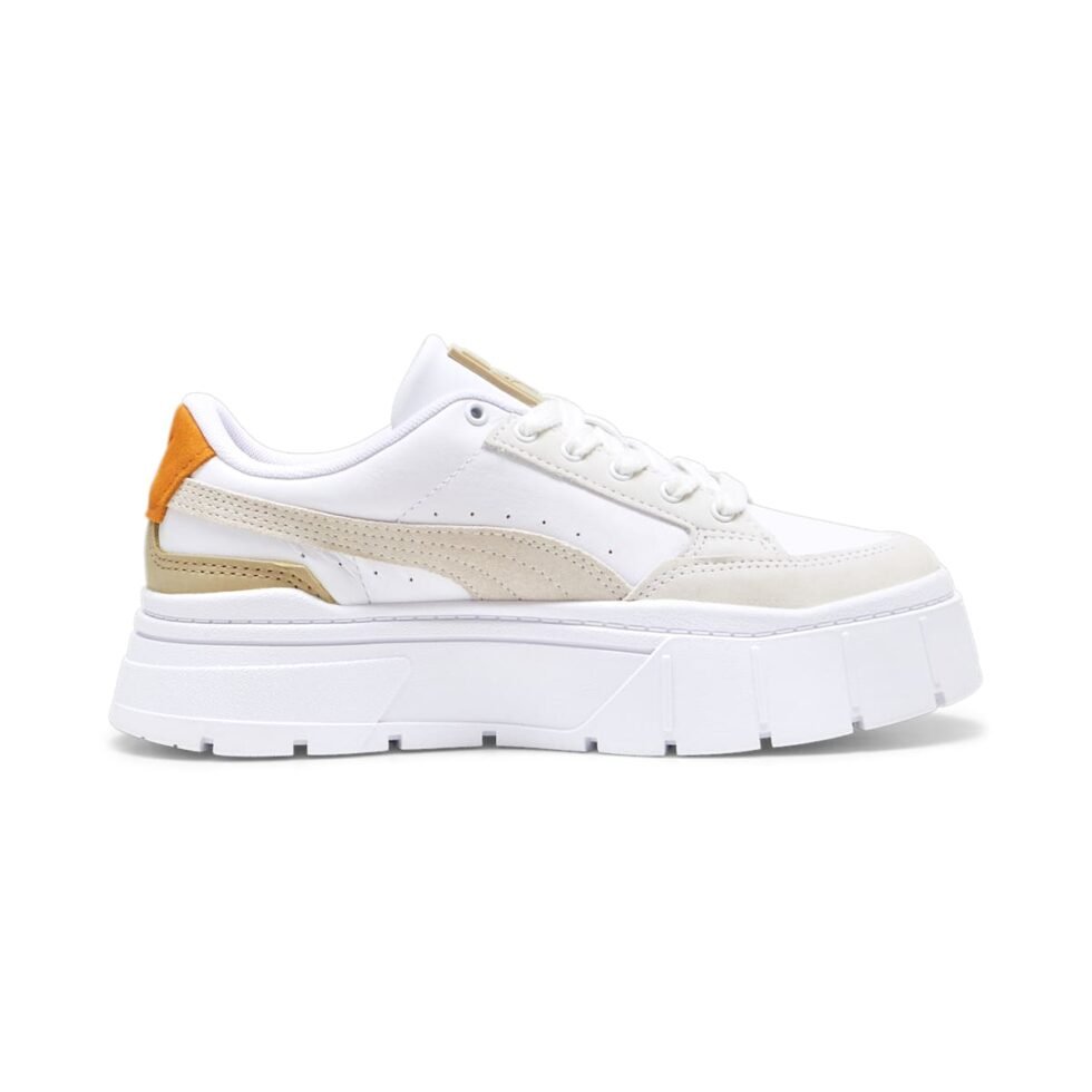 (WMNS) PUMA Mayze Stack Luxe 'White Ginger Tea' 389853-12 - Image 2