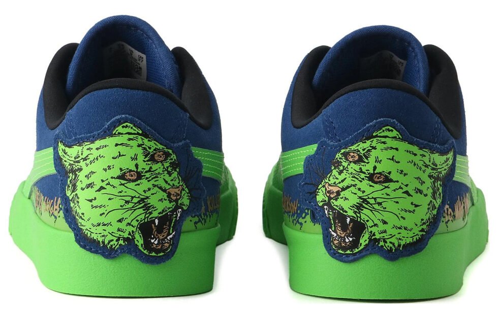 PUMA Suede Skate x Hirotton 'Blue Green' 389991-01 - Image 5