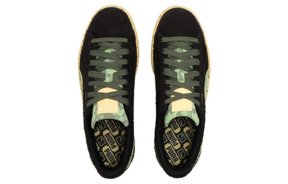 PUMA Suede Gentle Jungle 'Black Green' 390057-02 - Image 4