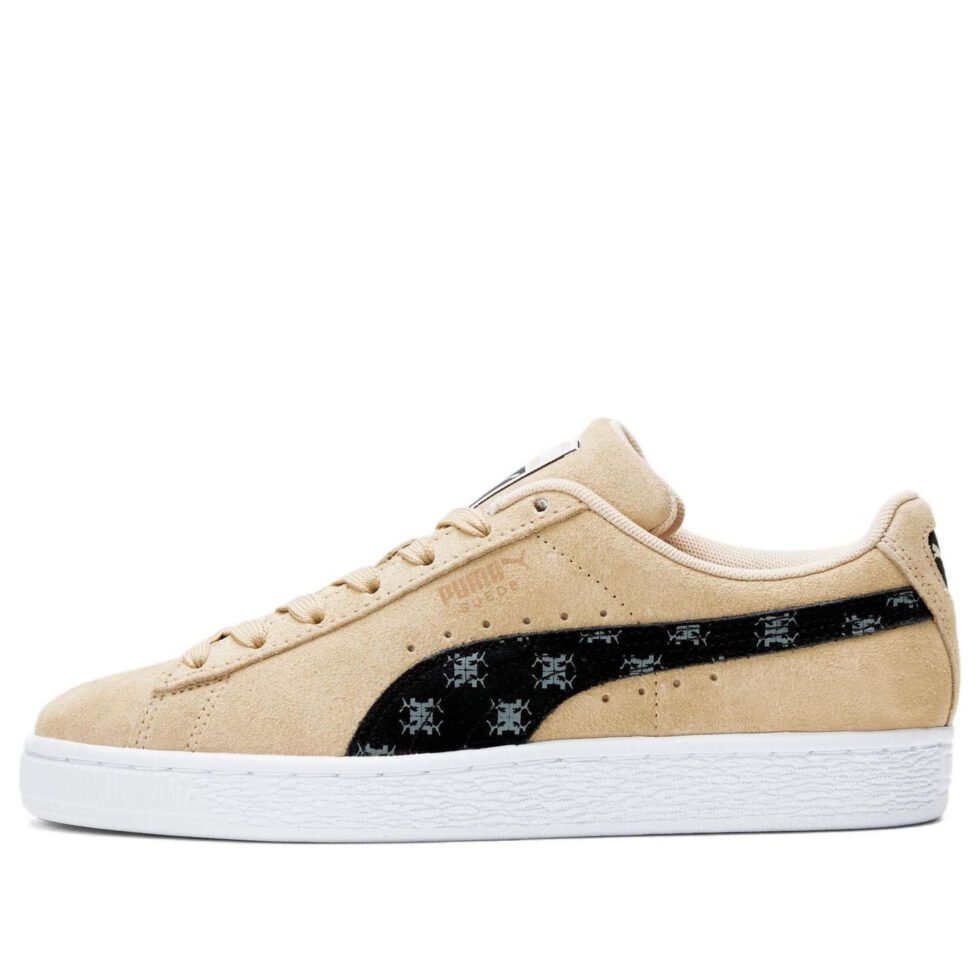 (WMNS) PUMA Suede Classic T7 'Light Sand Monogram' 390067-01