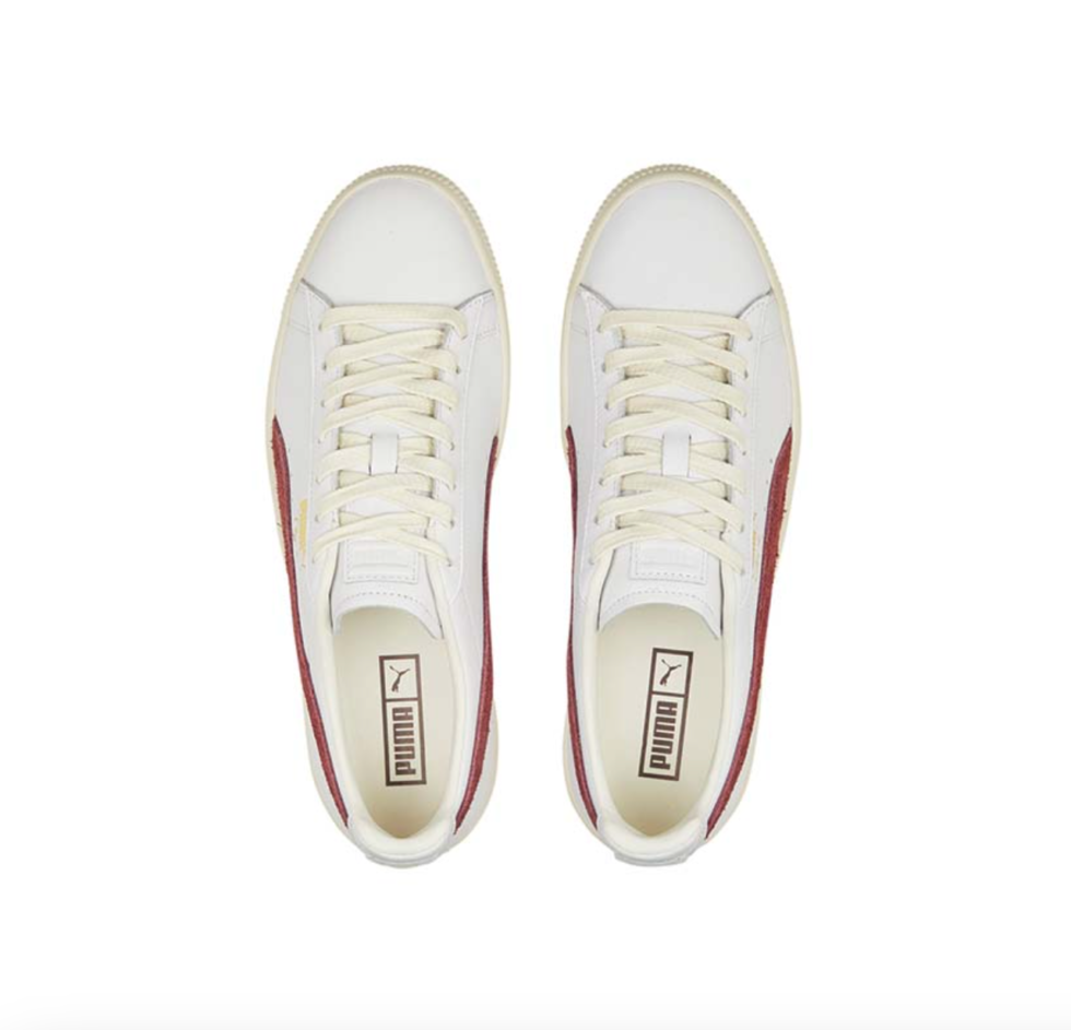 PUMA Clyde Base 'White Wood Violet' 390091-03 - Image 3