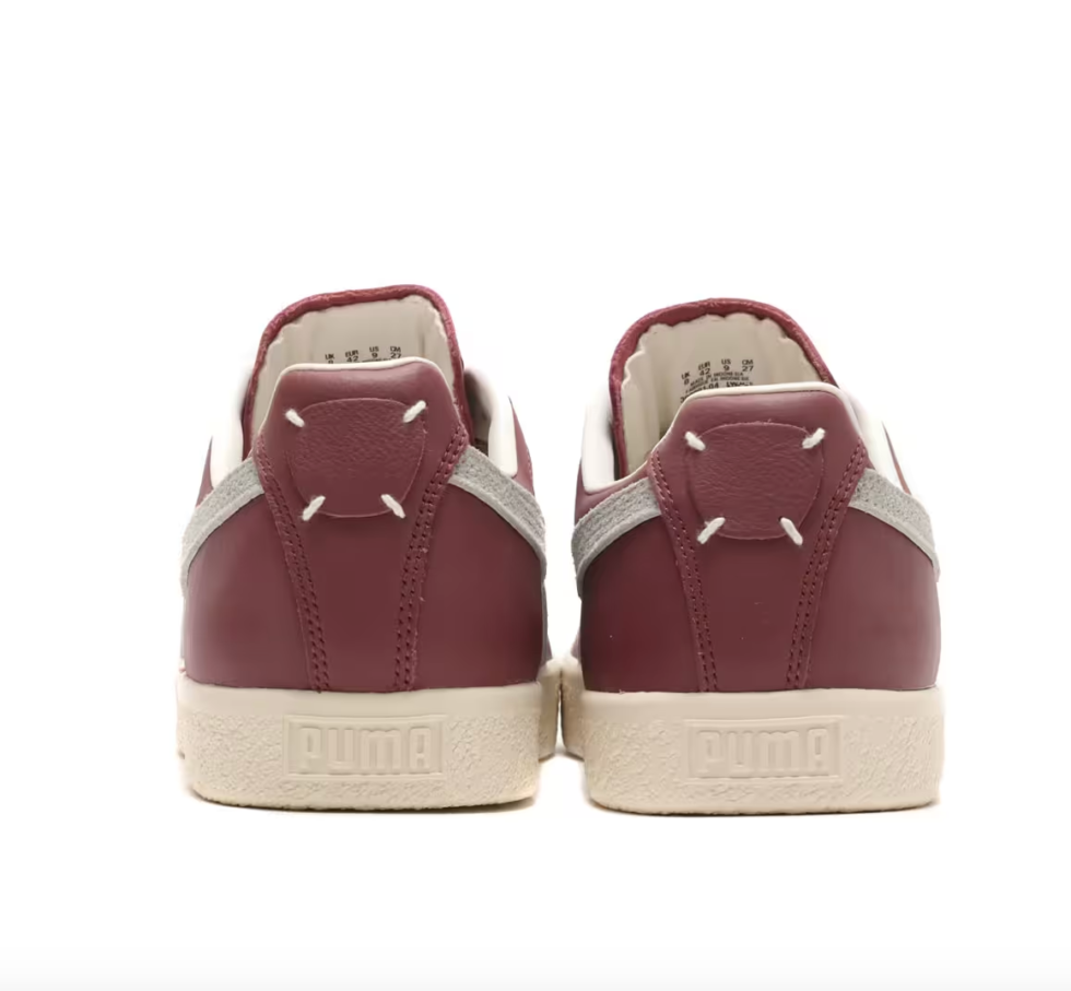 PUMA Clyde Base Sneakers 'Wood Violet Frosted Ivory' 390091-04 - Image 4