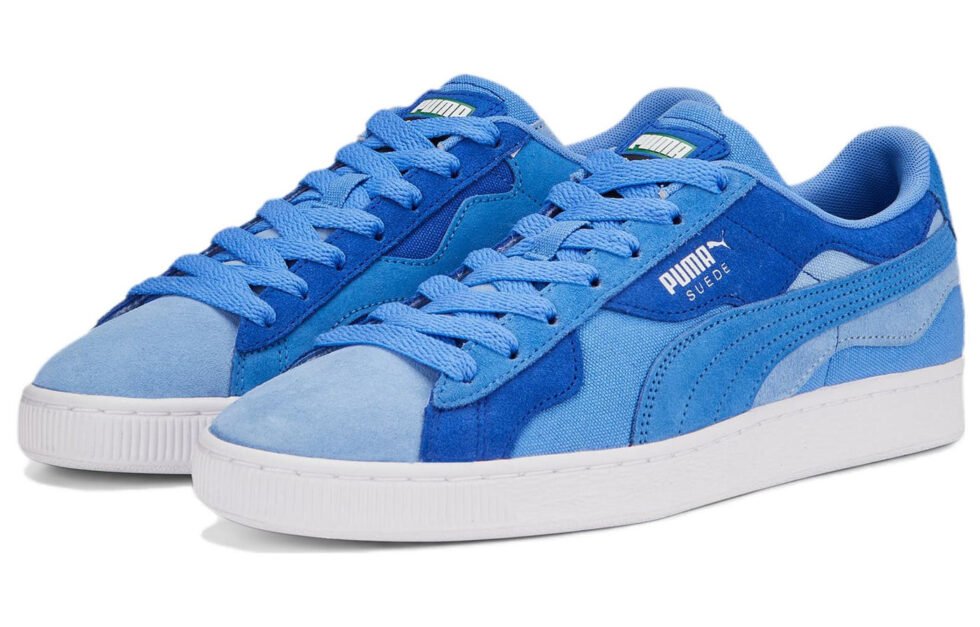 PUMA Suede 'Camowave Earth - Dusky Blue' 390673-01 - Image 3