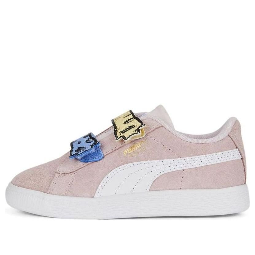 (GS) PUMA Suede 'Pink White' 390743-02